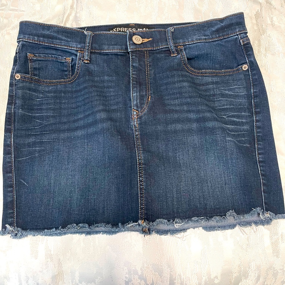 Express Jean skirt